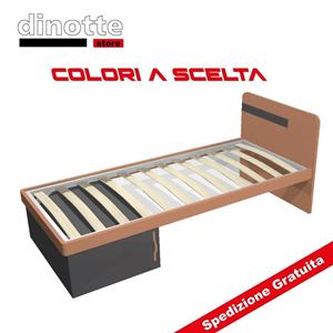 Immagine di LETTO LUNA COLOR 4483 COLORI A SCELTA